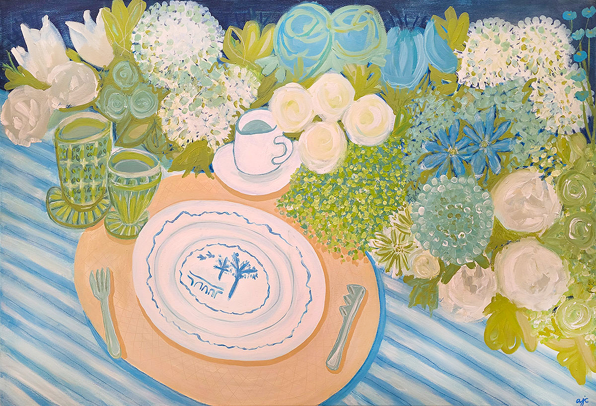 Painting by Amanda Carpenter