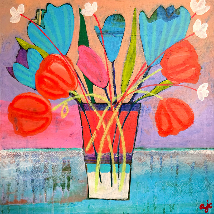 Painting by Amanda Carpenter