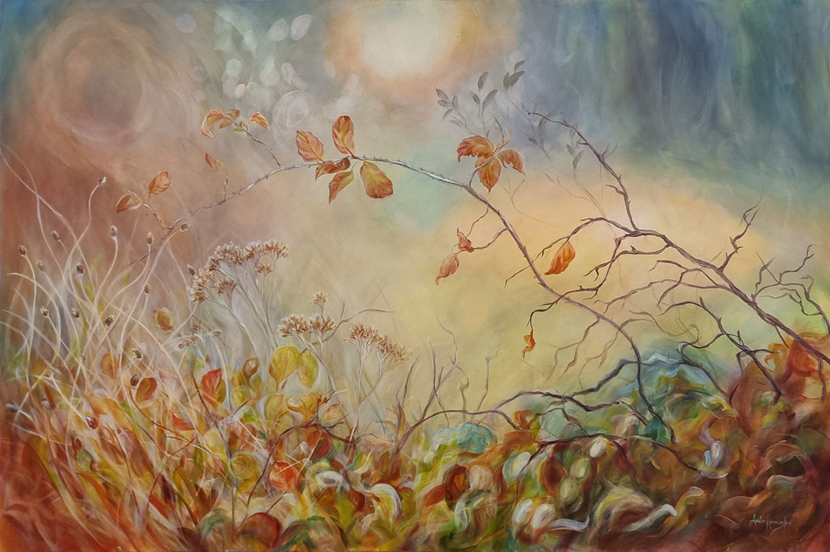 Painting by Anita Nowinska