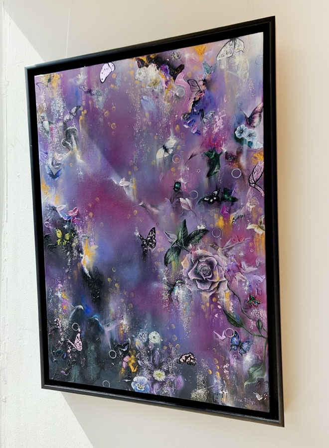 Painting by Gina Fisher