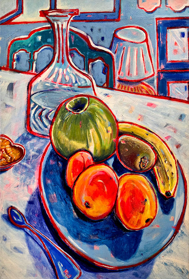 Painting by Hannah Oram