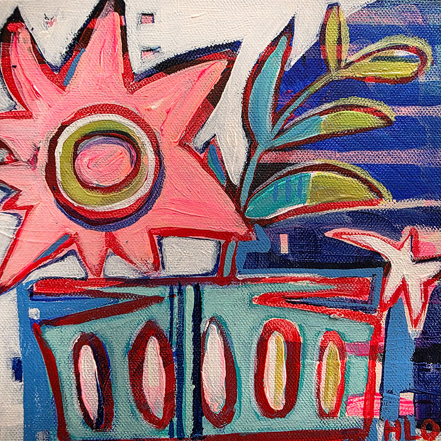 Painting by Hannah Oram