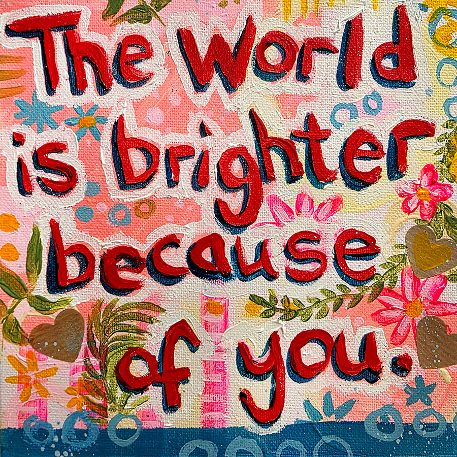 Painting by Hannah Oram