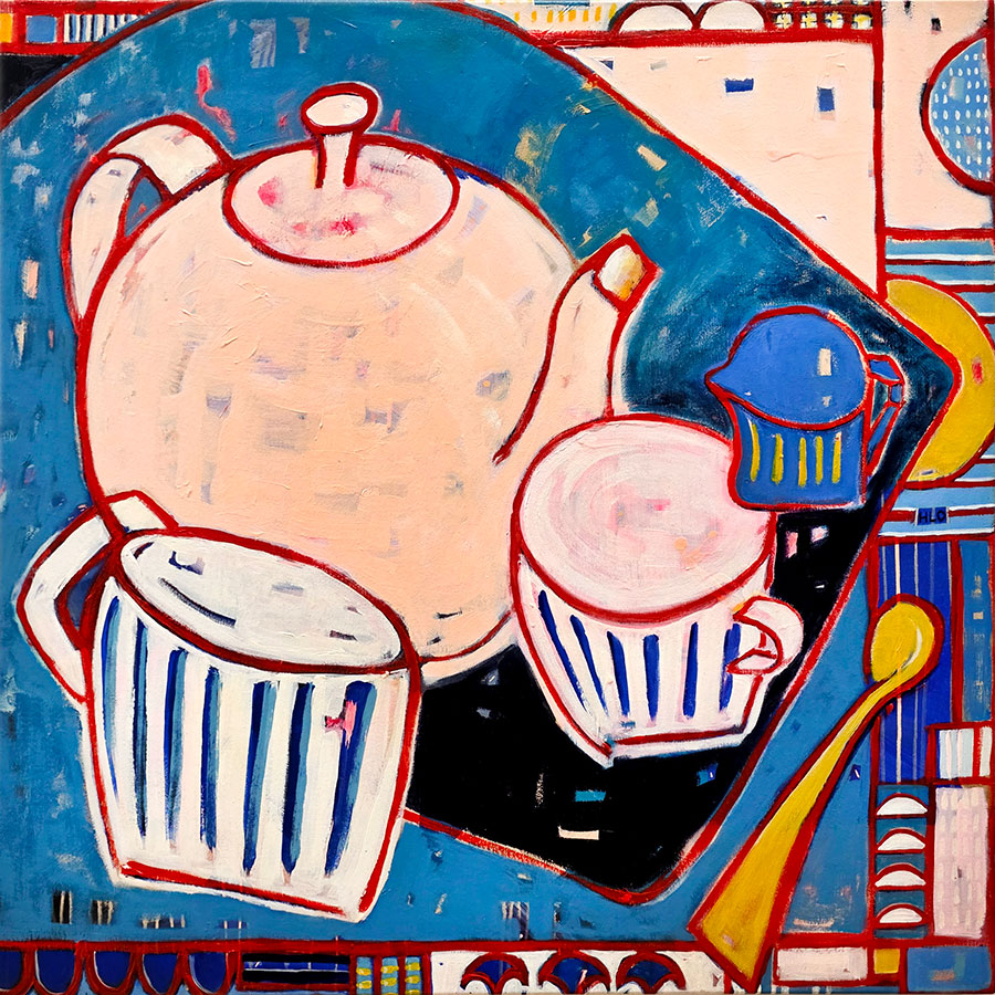 Painting by Hannah Oram