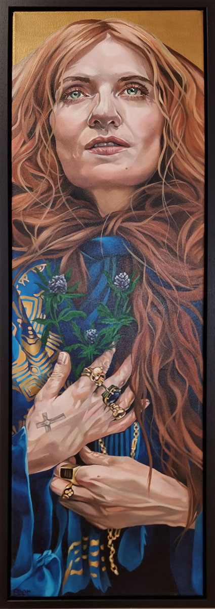 Painting by Jo Beer