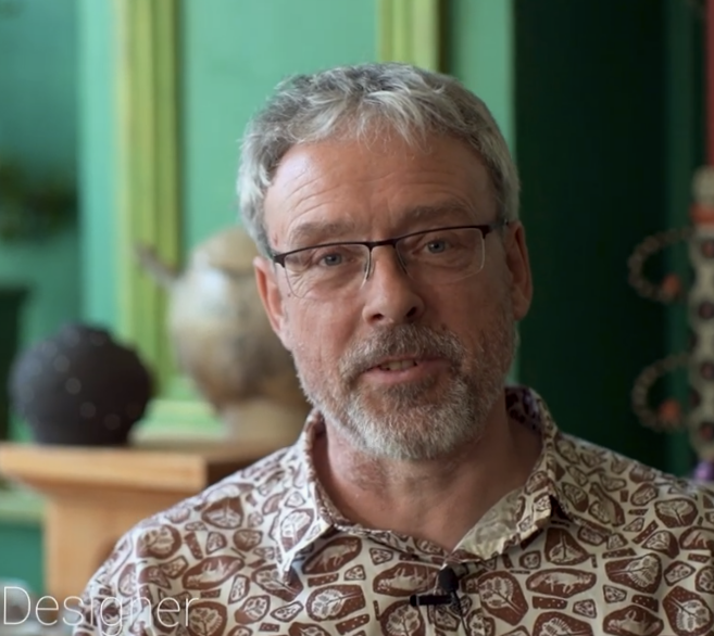 Portrait of Ceramasist Kevin Jenkins