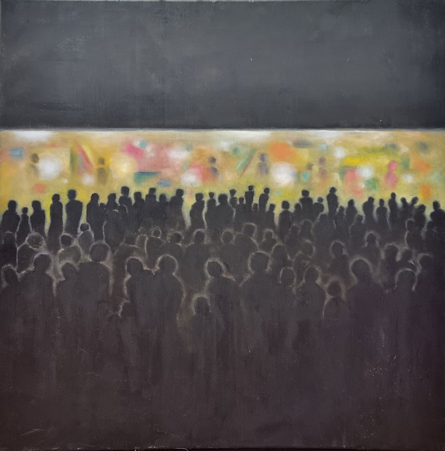 Painting by Mike Hanny