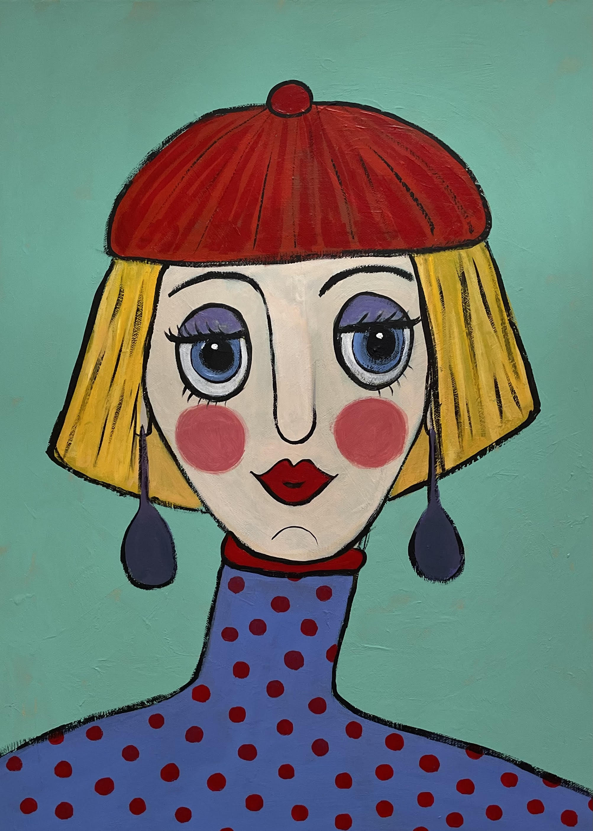 Painting by Rosie Cunningham
