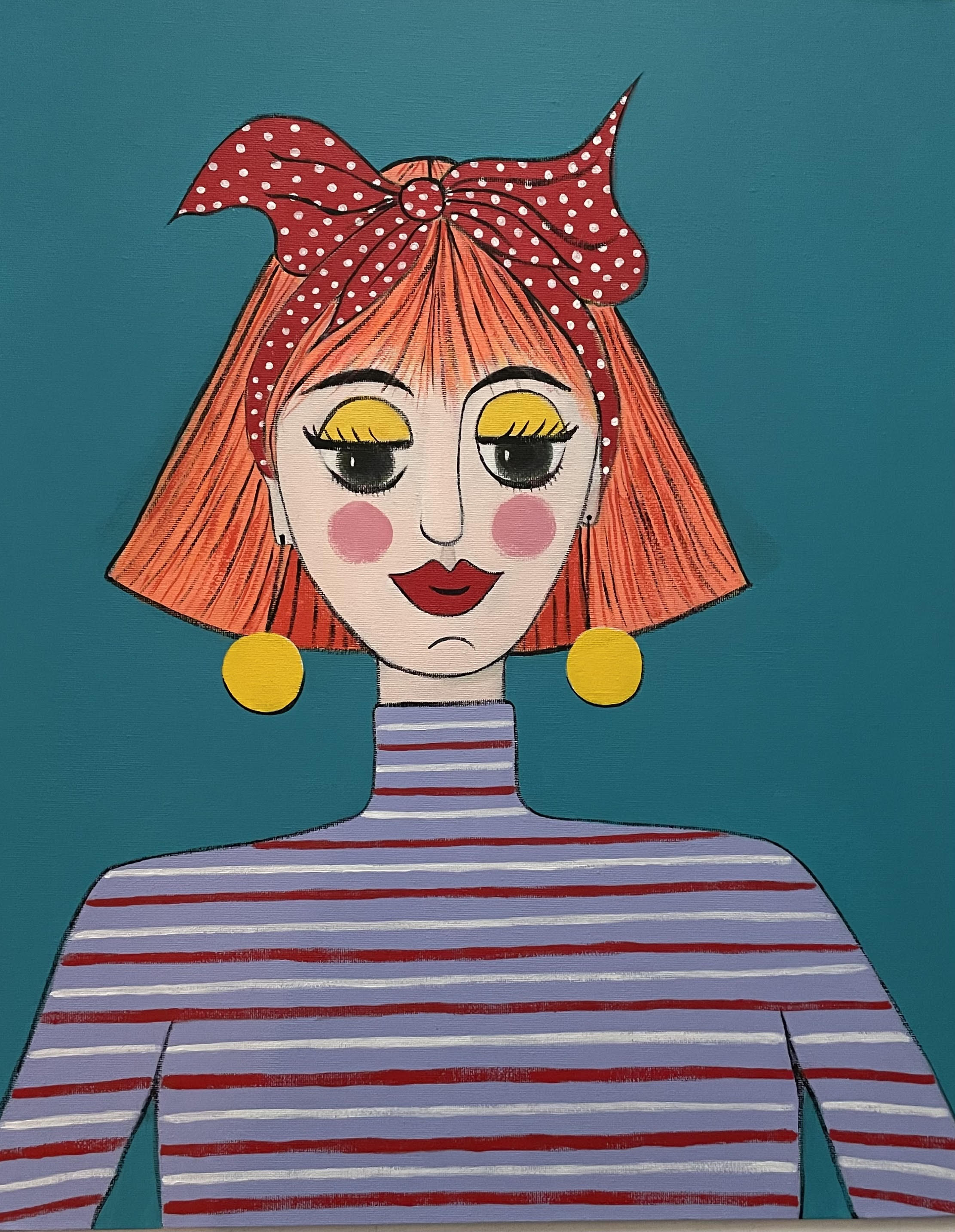 Painting by Rosie Cunningham