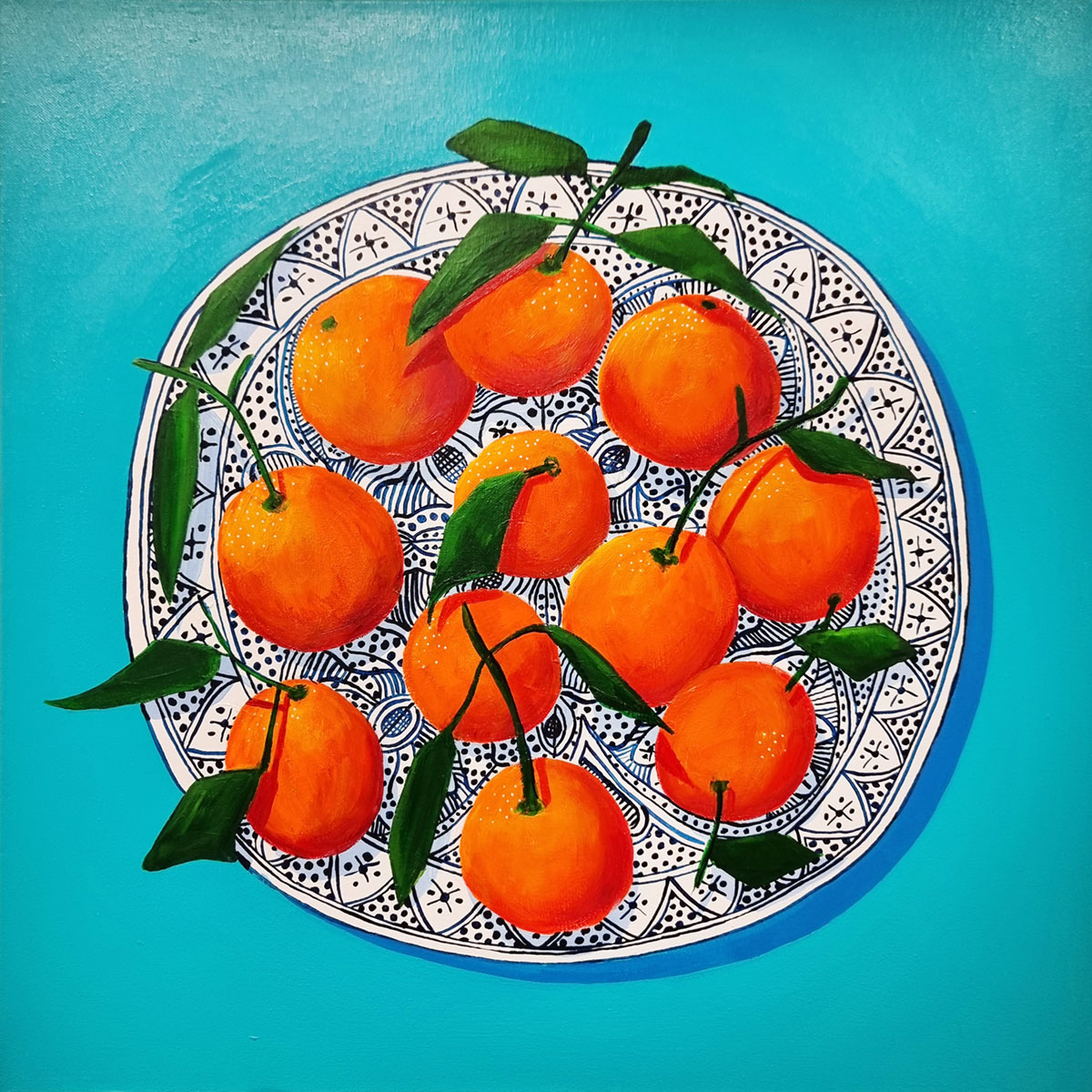 Painting by Sarah Smalldon