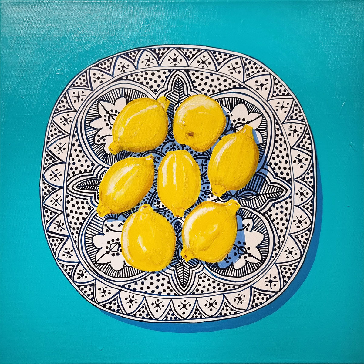 Painting by Sarah Smalldon