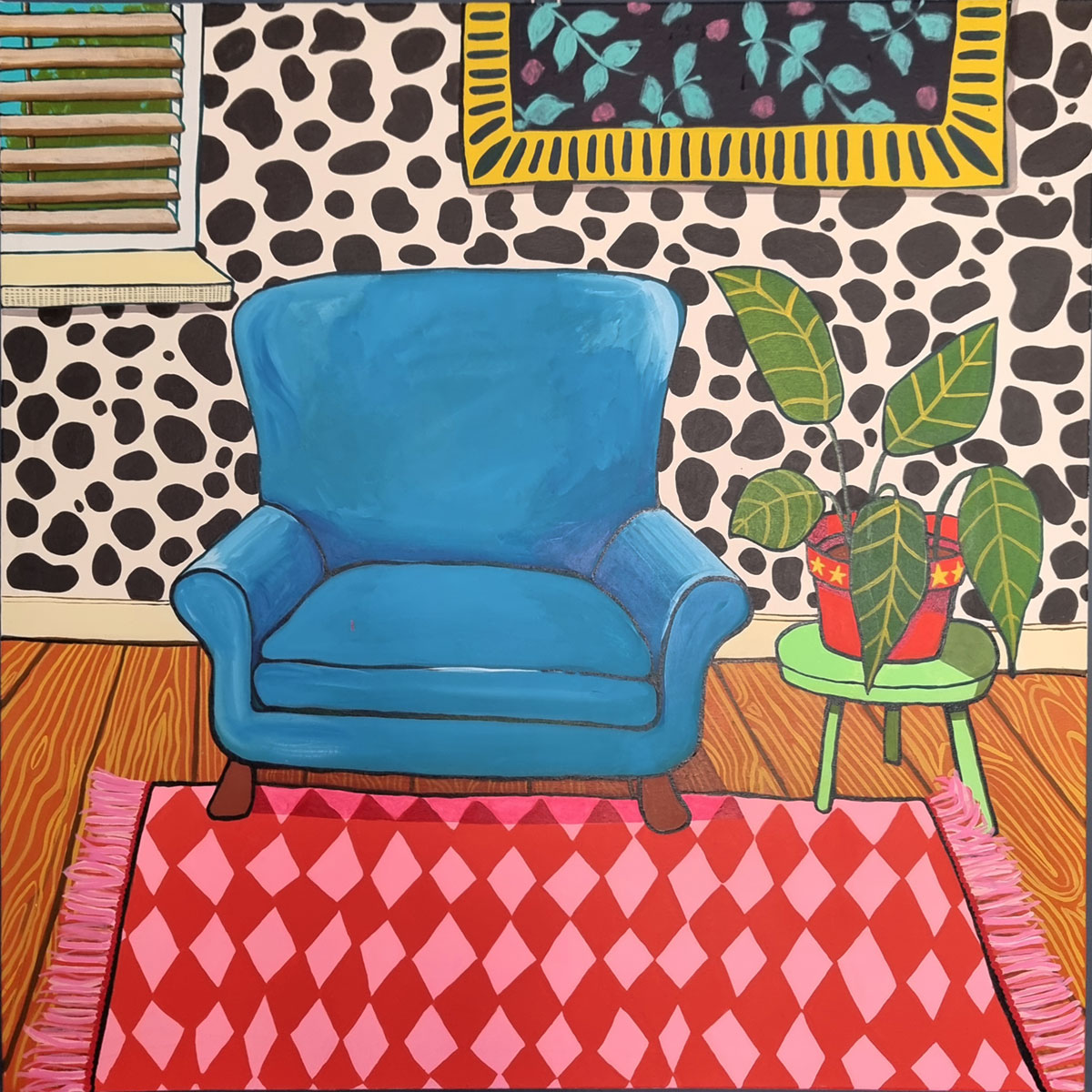 Painting by Sarah Smalldon