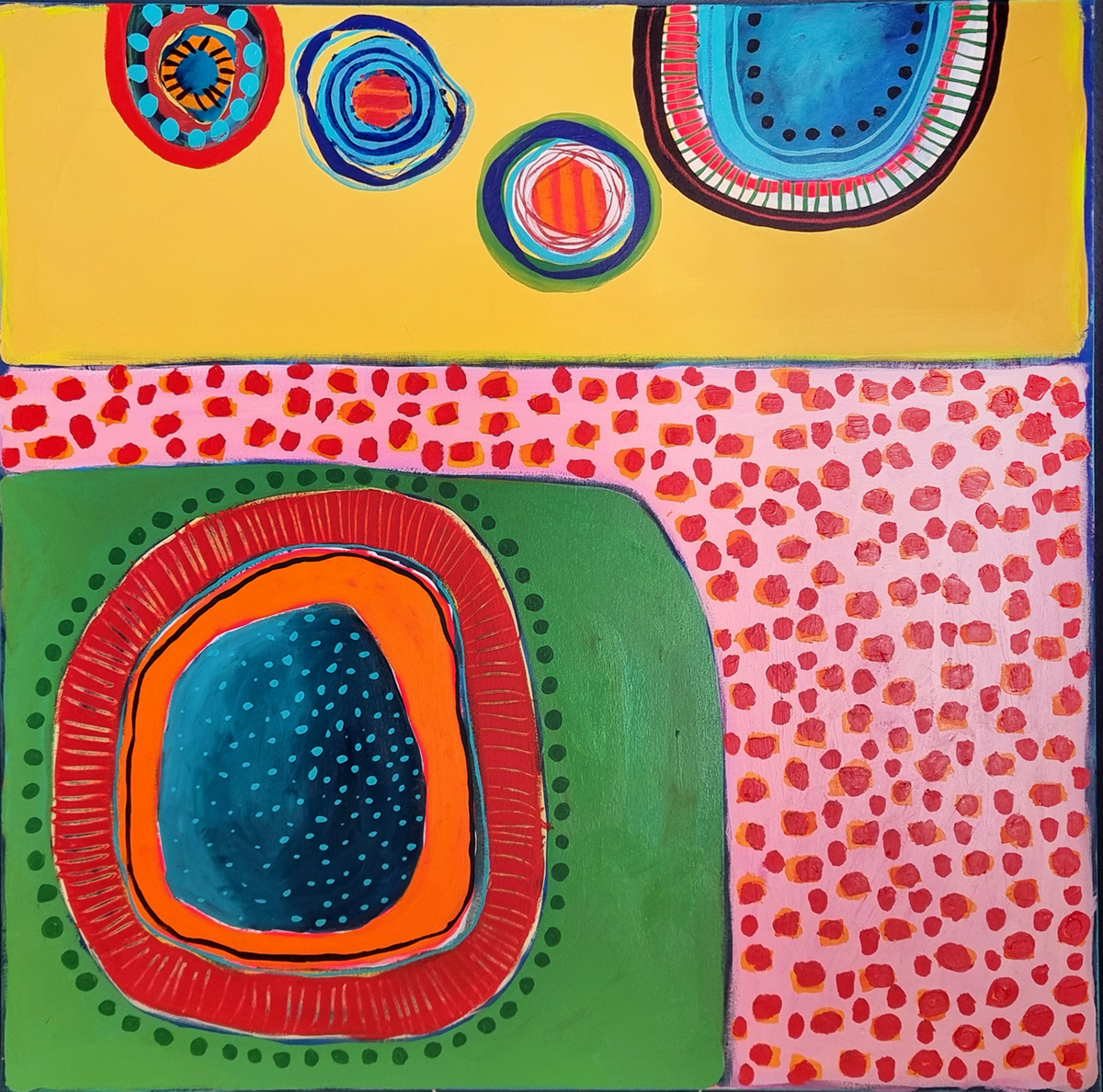 Painting by Sarah Smalldon