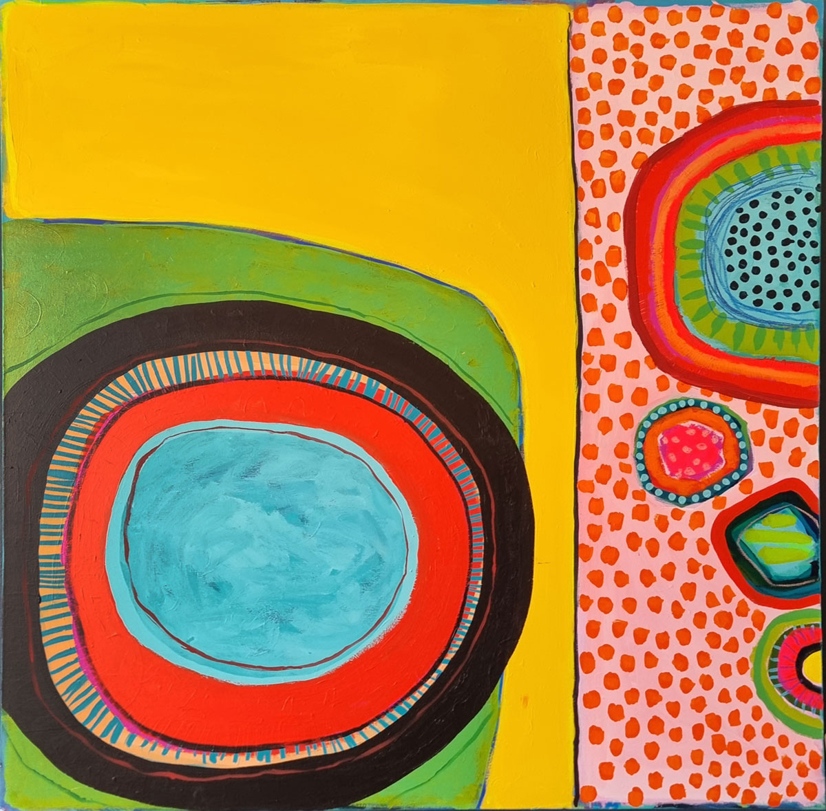 Painting by Sarah Smalldon